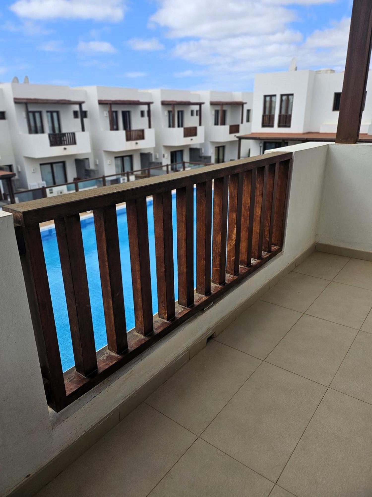 卡列罗港Duplex Noray Vista A La Piscina公寓 外观 照片